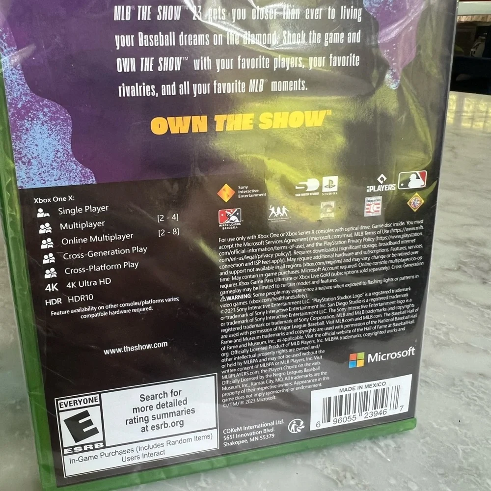 Brand new, in cellophane game, The Show 23